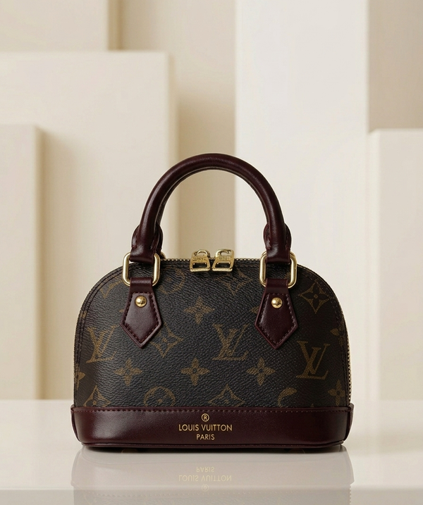 Louis Vuitton Nano Alma – World Tour Edition (Black Trim)