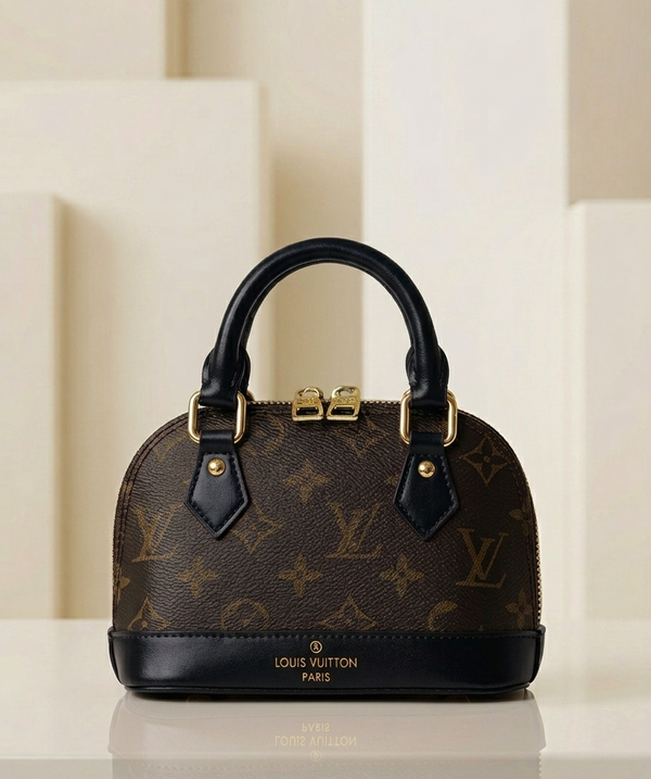 Louis Vuitton Nano Alma BB - Monogram Brown & Black Tour Edition