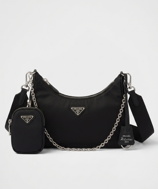 Prada Re-Edition 2005 Nylon Shoulder Bag – 3-in-1 Edition